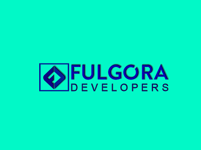 Fulgora Developer app branding logo design icon illustration logodesign typography ui ux web
