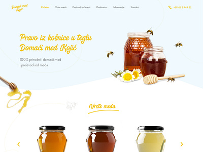 Honey website