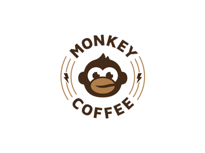 Monkey Coffee bean coffee energy flash monkey