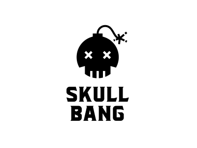 Skull Bang bang black bomb dead skull wick