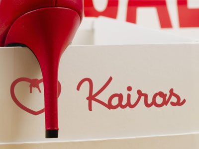 Kairos Shoes heart kairos logo