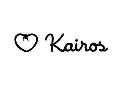 Amended type heart kairos logo