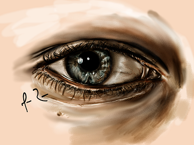 Realistic Eye detailed drawing eye illustration paint pupil realism realistic realistic drawing