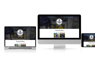 Voetpad Apparel website ecommerce shop ui design web design