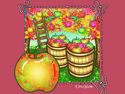 Orchard animation design graphic design illustration