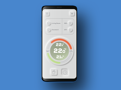 Neumorph EasyControl app redesign