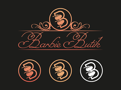 Barbie Butik Logo boutique boutique logo elegant salon logo