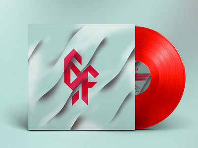 Sixfingerz · RED album art album cover album cover design beats design graphic design logo lp typo typography