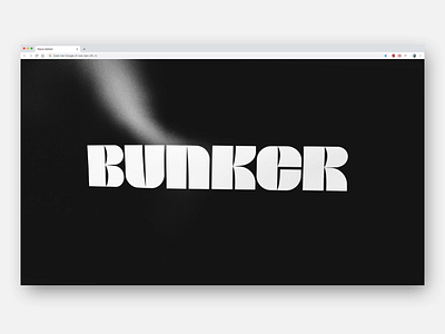 Bunker custom typography 3d branding design flag graphic graphic design logo typo typography ui ux wave web