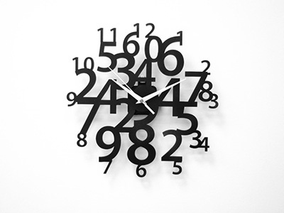 Chaos Clocks acrylic chaos clocks design laser numbers product design