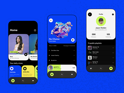 Music app concept