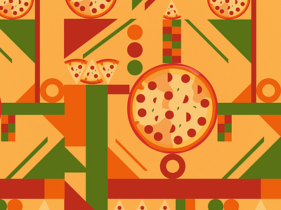 Illustration pizza