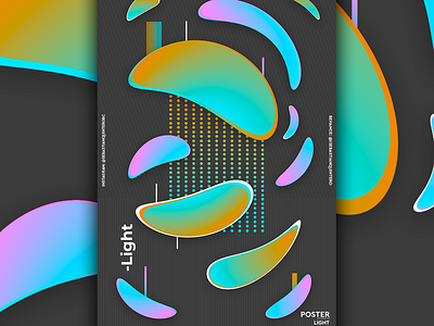 Light poster design