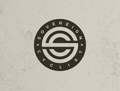 Sovereign Cyclist 2 branding design graphic design illustration logo typography vector