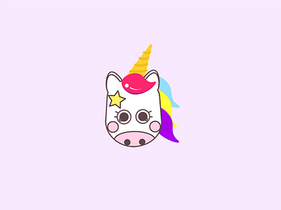 🦄 character fantasy horn icon icon app illustration illustrator ilustracion kawaii logo photoshop unicorn unicornio unicorns vector