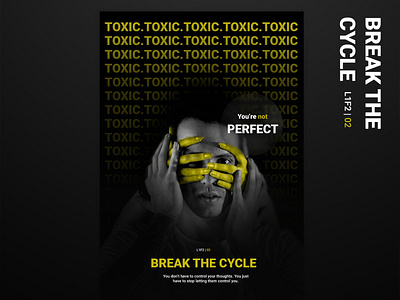 Break the cycle | Poster design