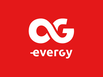 Evergy energy ever evergy fitness g gym infinity logo symbol