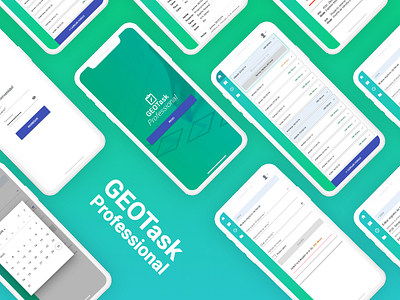 GEOTask inteface task app task management ux web