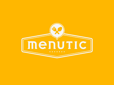 Menutic Logo brand design logo