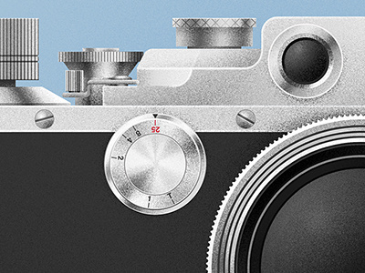 Canon Camera camera illustration retro