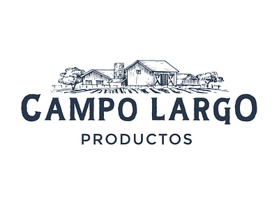 CAMPO LARGO branding design illustration logo typography vector