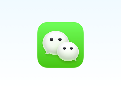 Big Sur - wechat 3d big sur chat chat app design icon ios sketch ui wechat