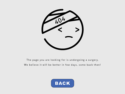 Error 404 Page design web
