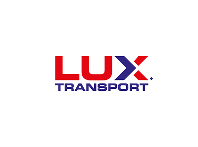 LUX Transport art brand branding branding design design flat logo minimal typography vector