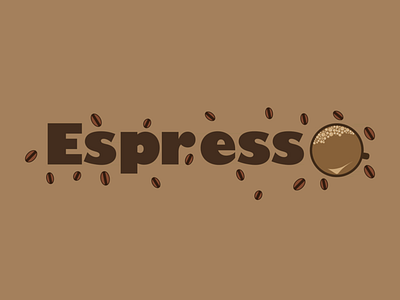 Espresso art design digital digital art digital imaging illustration indesign logo logo design