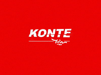 *KONTE* graffiti konte typography una