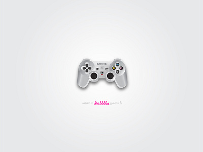 what a Dribbble game?! app bulgaria controler design dribbble game icon iphone joystick konte play playstation sofia