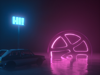 Hello Dribbblers!!! 3d cinema4d debut octane photoshop render