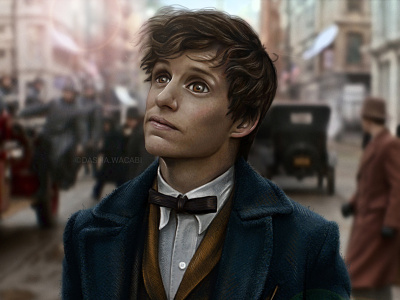 Newt Scamander fan art | Fantastic Beasts and Where to Find Them