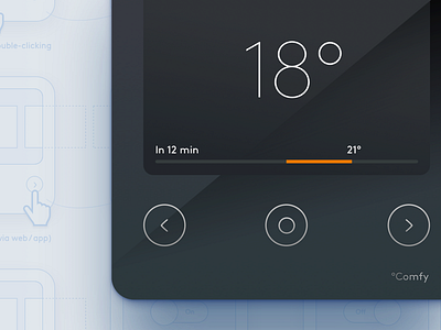 Smart thermostat concept