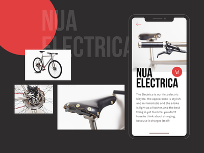 Nua bike app concept app bicycle bike branding concept design digital branding icon icons typography ui user interface ux