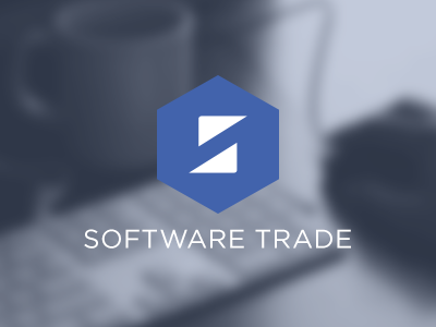 Software Trade Logo brand branding logo minimal