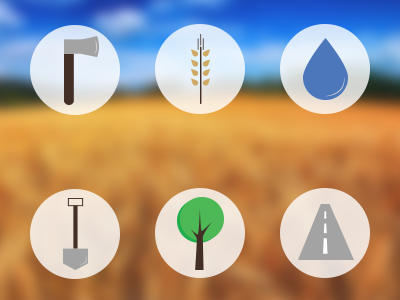 Agricultural Icons agriculture agro icon website