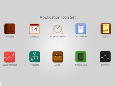 Icon set icon set ui ux