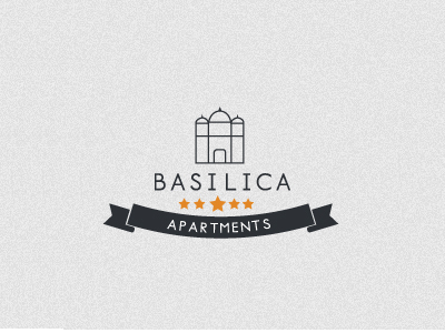 Hotel logo design apartments brand hotel identity logo