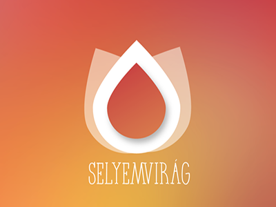 Selyemvirag brand flower identity logo shop