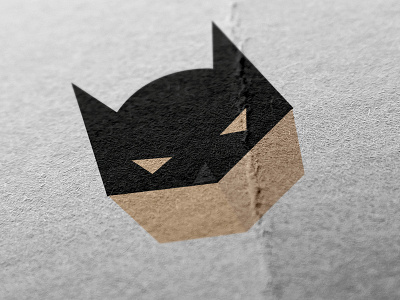 Batman Minimal batman comic design flat hero icon logo minimal