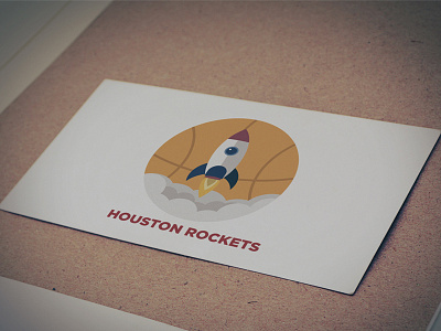 Houston Rockets Minimal Logo brand design houston logo nba rockets