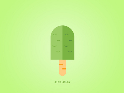 Icelolly icon design icecream icelolly icon summer vector