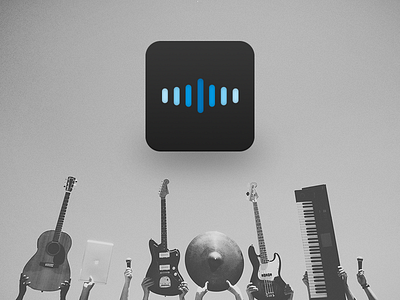 Daily UI - app icon app application daily design icon music ui