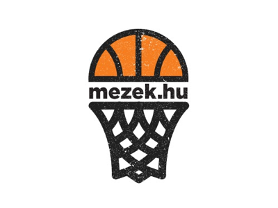 Mezek.hu concept logo basketball brand concept jersey logo nba sitcker