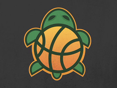NBA2K20 MyTeam logo basketball basketball logo design logo turtle