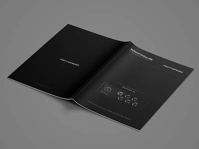 premium brochure black black white brochure design editorial editorial design luxury monotone premium print simple