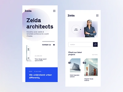 Zelda Mobile application design halo lab interface product startup ui ux