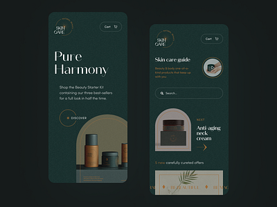 Pure Harmony Mobile application design halo lab interface startup ui ux