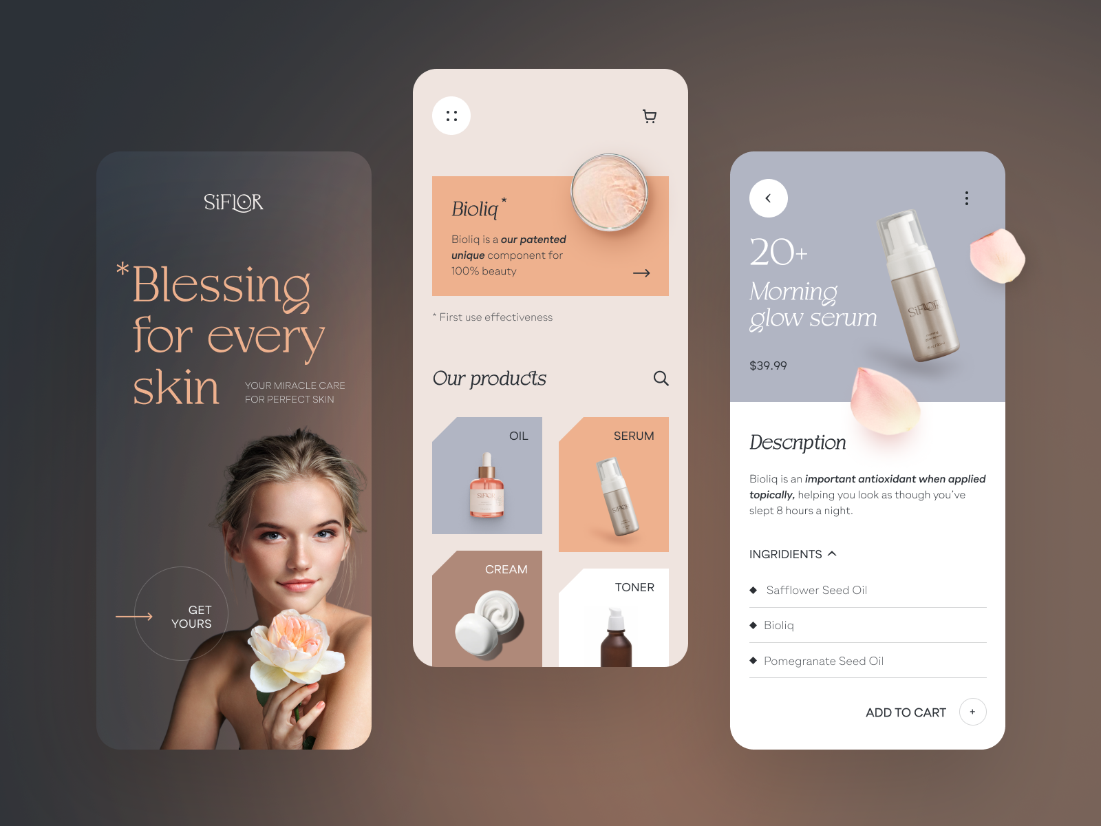 Siflor Mobile by Halo Product for HALO LAB on Dribbble